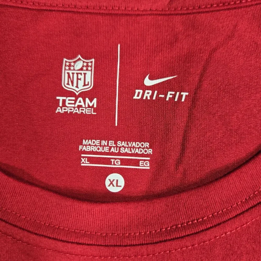 Mens Nike DriFIT Houston Texans NFL Apparel T Shirt Red XL NFL New